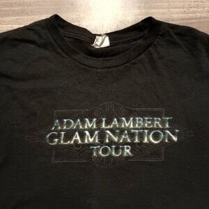 ADAM LAMBERT CONCERT TEE - Medium // Music tour band rock pop idol queen t-shirt